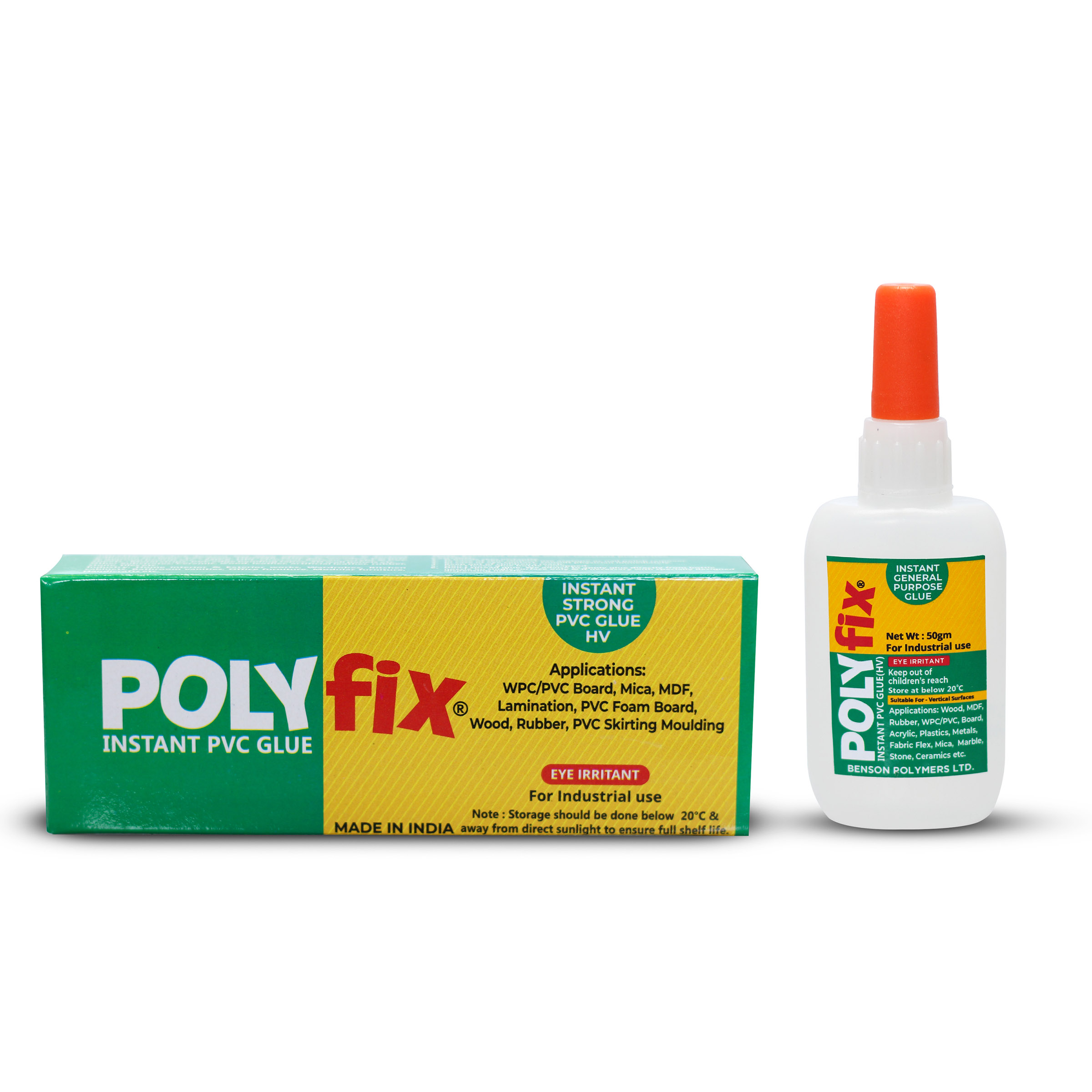 Instant Glue for PVC WPC Board Benson Polymers Ltd